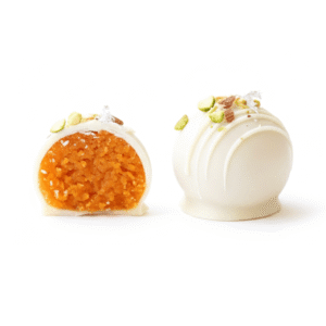 Motichoor Laddoo Fusion White Chocolate Truffle