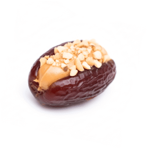 Snickers Bar Inspired Stuffed Dates