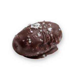 Twix Bar Inspired Salted Chocolate Dates