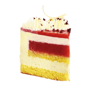 Vanilla Strawberry Mousse Entremet