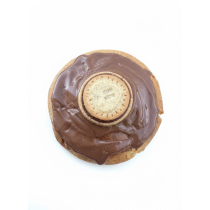 Hazelnut Kiss Nutella Stuffed Cookie