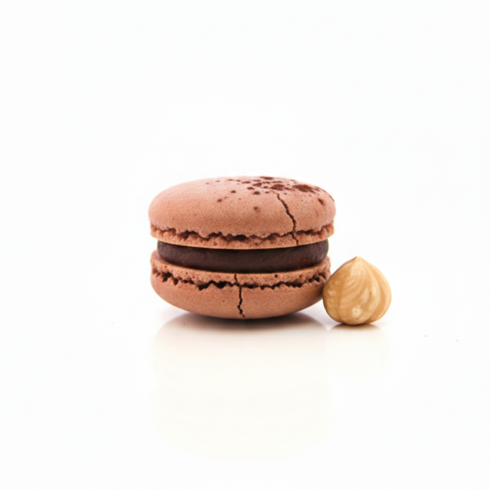 Hazelnut Praline Macarons